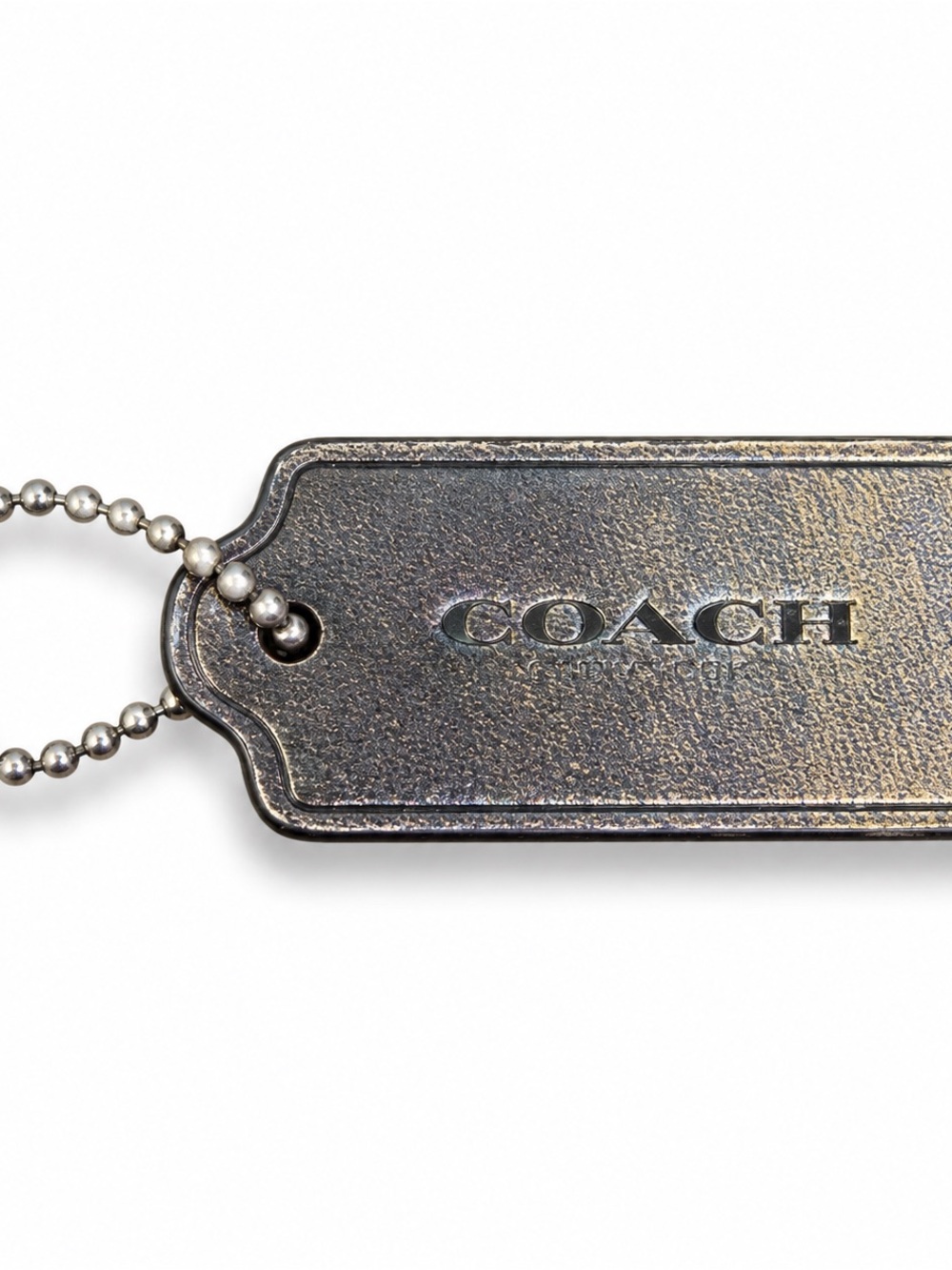 *Rare*  Brand New COACH Hangtag in LOVED LEATHER